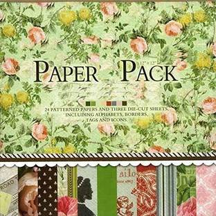 Qatalitic floral Theme,  Scrapbook Kit