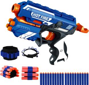 Toy Cloud Soft Blaster Dart Gun Toy with 30 Soft Foam Darts & 1 Hand Strap for Darts Guns & Darts