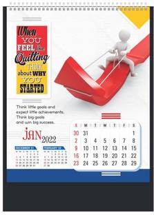 god & god's When You Feel Table calendar Size 7 x 9.5 inch 2022 Table Calendar
