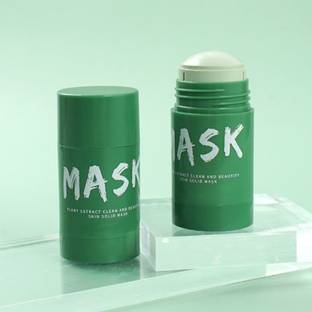 MYEONG Green Mask Stick Face Moisturizer, Oil Control, Deep Cleansing & Nourishing, with All Skin Types