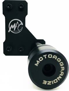 Motoaggrandize Frame Sliders | Crash Protectors Yamaha R15V3 | MT-15 (Black) Bike Crash Guard