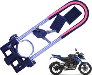 Generox Security Lock For Pulsar 150 NS Pulsar 150 NS Black U Lock