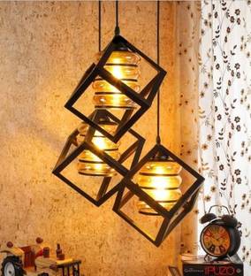 KINIS KIN - CLUSTER HANGING CUBE SURBHI GLASS THALI Cluster Pendant Light/ Cluster Hanging Light/ Cluster Ceiling Light to décor your Home/ Bedroom/ Drying Room/ Living room/ Staircase/ Balcony/ Kitchen/ Study Table/ Office/ Restaurant/ Hotel/ Shop/ Café/ Dinning/ Coffee Shop Chandelier Ceiling Lamp