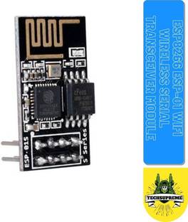 TechSupreme ESP8266 ESP-01 WiFi Wireless Serial Transceiver Module for DIY Arduino Projects Electronic Components Electronic Hobby Kit