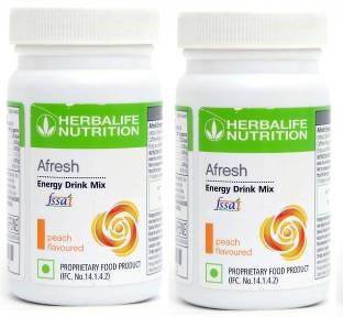 HERBALIFE Afresh Energy Drink COMBO PEACH FLAVOUR Energy Drink