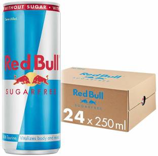 Red Bull Sugarfree, 250 ml (24 Pack) Energy Drink