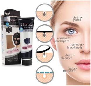 Elecsera Charcoal Blackhead Mask Deep Cleansing, Purifying, Removes Excess Dirt & Oil Face Mask Blackhead Remover For Women & Men