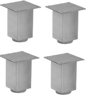 Sanjari Matte Finish Sofa Leg (3 INCH, Pack of 4) Fixed Furniture Caster