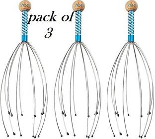 HROY PACK OF 3 HROY HEAD MASSAGARE Scalp Massage Machine Head Massager Scalp Scratcher 12 Fingers Head Scratcher for Head Massage Massager