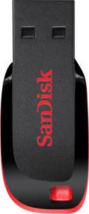 SanDisk Cruser Blade 32 GB Pen Drive Compatible with Gaming Console, Desktop Computer, Television, Laptop USB 2.0 Plastic Case