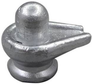 Sitare 21.5 grams Pure Mercury Parad Shivling Decorative Showpiece  -  1.8 cm