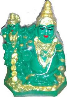 tskutty GREEN GUBERA LAKSHMI Decorative Showpiece  -  10 cm