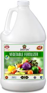 Garden King Vegetables Liquid Fertilizer, Premium Essential Liquid Fertilizer for the Best Growth of all types of Vegetable Plants with Growth Nutrients and Charged Micro-organism Pesticide