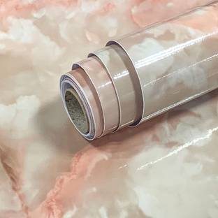 HOME13 Vinyl Decorative Beige Wallpaper