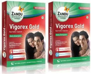 ZANDU VIGOREX GOLD AYURVEDIC DAILY ENERGIZER_2 (Pack of 2)