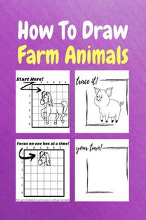 How To Draw Farm Animals