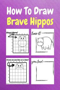 How To Draw Brave Hippos