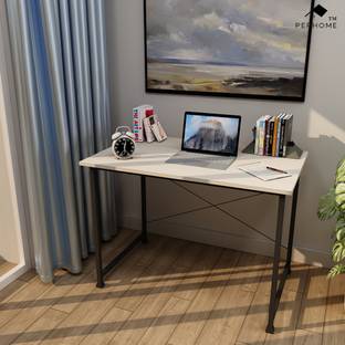 PEPHOME PH-2C Multipurpose Study Table, Office Table, Laptop Table, Computer Table, Workstation Table, Computer Desk, Study Desk, Office Desk, Writing Table, Work from Home Table, 90x60x75CM Engineered Wood Study Table