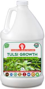Erwon Tulsi Growth, Premium Essential Powerful Liquid Fertilizer for the Best Growth of Holy Tulsi Plants with Growth Nutrients and Charged Micro-organism Fertilizer