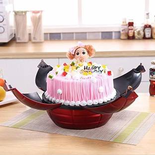 लाव्निक Bomb Shaped Cake Gift Box for All Occasion Bombshell Surprise Cake Stand प्लास्टिक केक सर्वर
