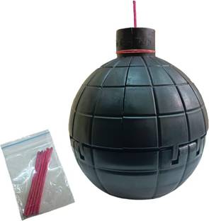 Ever Mall Bomb Shaped Surprise Cake Gift Box Plastic Cake Server