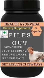 Health Ayurveda Piles Out Capsule Unflavor