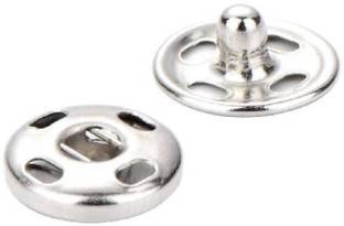 Lucknow Crafts Ladies Tich Button (Pack of 40 pcs) Brass Buttons