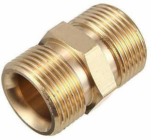 Aimex M22 Male Brass Connector for Extension of Washer Hose Pipe Hose Extender Pressure Washer