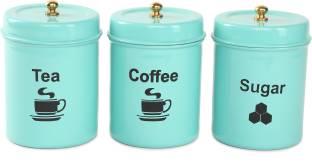 Anantam homes Steel Tea Coffee & Sugar Container  - 850 ml