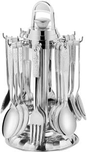 STORKINS Italian Stainless Steel(25 pcs) Plastic Cutlery Set (Pack of 25) Disposable Stainless Steel Cutlery Set