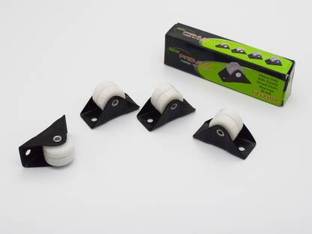 hinglaj 30mm bearings fixed castor wheel(pack of 4) Fixed Furniture Caster