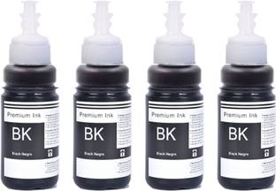 R C Print Ink For Epson T664 L100,L110,L130,L200,L210,L220,L300,L385,L455,L555 Black Ink Bottle