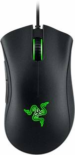 Razer Death Adder Essential / Lightweight(96gms) ,Chroma Lighting,upto 6400 DPI Wired Ambidextrous Optical  Gaming Mouse