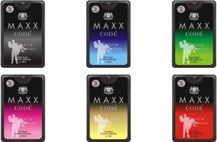 maxxcode MAXX CODE POCKET PERFUME PACK OF 6 Perfume  -  10 ml