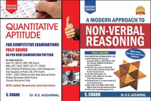 Quantitative Apitude For Competitive Exams And A Modern Approach To Non Verbal Reasoning