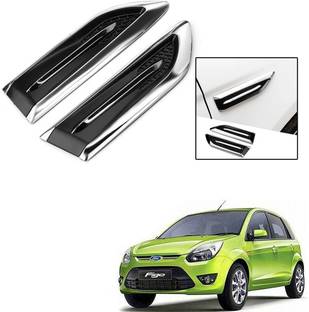 Znee Smart ZS-V783 Smart Shark Simulation Outlet Vents Hood Decoration Vents Intake Air Car Modification Car Stickers For Figo Type-1 Side Scoop