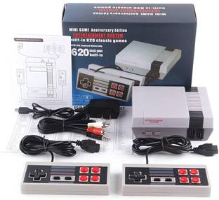 620 Classic Video Game Console AV Output Mini NES Console 620 in 1 Built-in Plug and Play Video Games with 2 Controllers Handheld Games for Kids & Adults Limited Edition