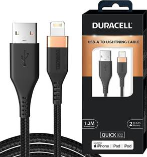 DURACELL Lightning Cable 2.4 A 1.2 m DU002