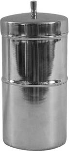 damurhu Shivhomeworld Stainless Steel South Indian Filter Coffee Maker for 3-4 Cup- Size 9 Indian Coffee Filter
