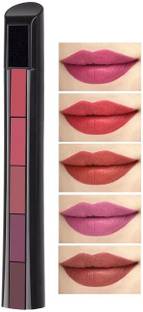 LARA KOSSLER Beauty Professional 5in1 Matte Lipstick for Women, Red Edition