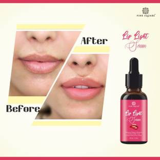 Pink Square Premium Lip Light Serum Oil - For Glossy & Shiny Lips with Moisturizing Effect 30ml