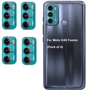ISAAK Back Camera Lens Glass Protector for Motorola G40 Fusion, Moto G40 Fusion