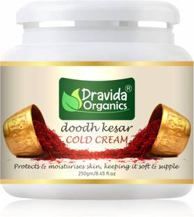 Dravida Organics Cold Cream Doodh Kesar - Fair and Glow Moistorizing