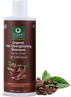 Organic Harvest Coffee Shampoo For Hair Fall Control & Hair Growth , Hair Strengthening Shampoo for Women