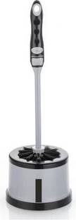 YASHODEEP PLASTIC Round Brush For Toilet And Bathroom Cleaning Brush with Holder