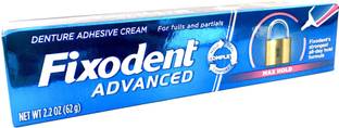 Fixodent ADVANCED MAX HOLD DENTURE ADHESIVE CREAM TOOTHPASTE Toothpaste