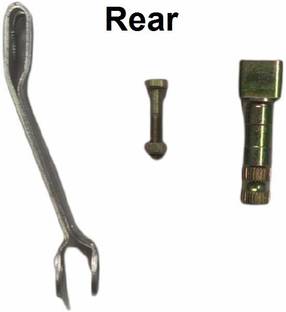 D'Mega Mart Rx 100 135 Break cam kit rear brake Front Brake Shoe