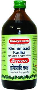 Baidyanath Bhunimbadi Kadha - Ayurvedic Syrup Useful in Hyperacidity - 450 ml