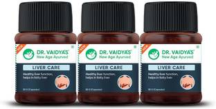 DR. VAIDYA'S Liver Care Capsules - For Daily Liver Detox & Helps with Fatty Liver | Ayurvedic