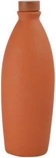 Ganpati Enterprises 1000 ml Clay Bottle